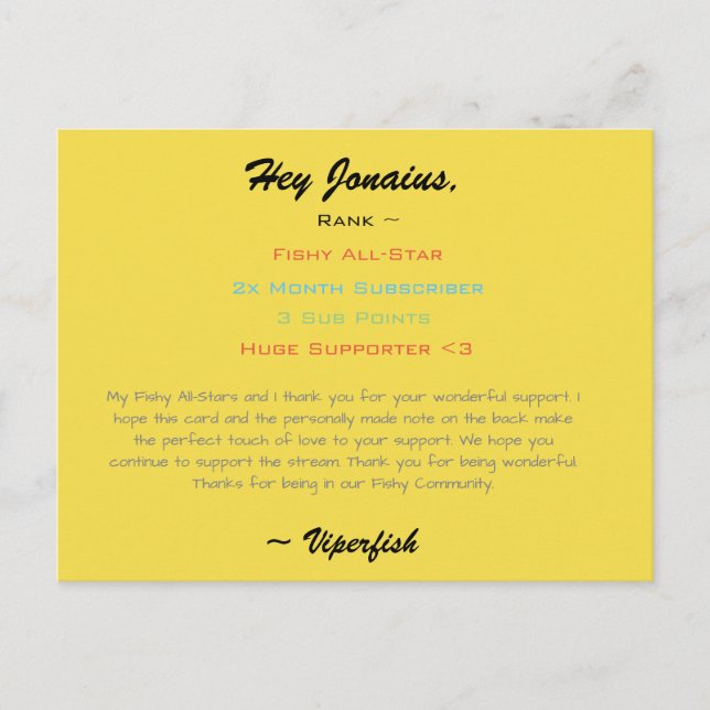 Cartão Postal skrt skrtfahef (Frente)