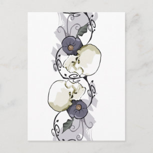 Cartão Postal Skull96