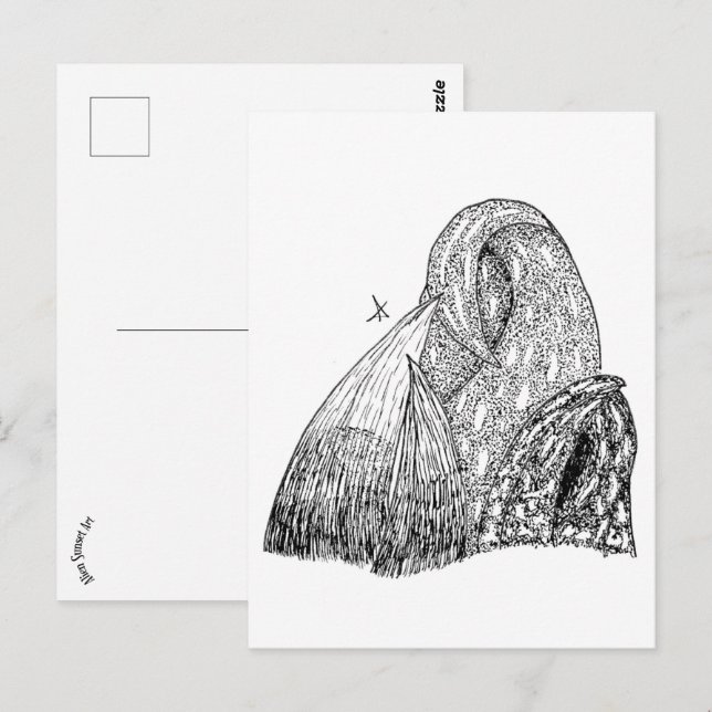 Cartão Postal Skunk Cabbage (Frente/Verso)