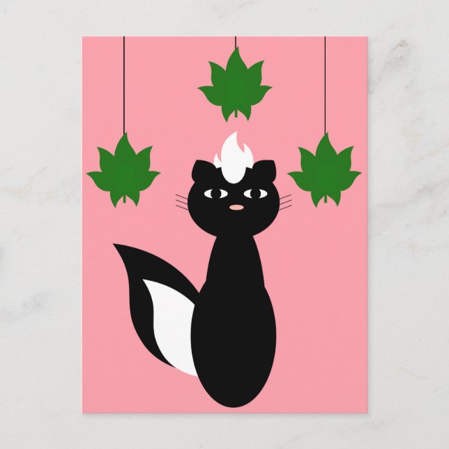 Cartão Postal Skunky (Frente)