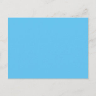 Cartão Postal Sky Blue nº 5EC5F3, Blue Hosta