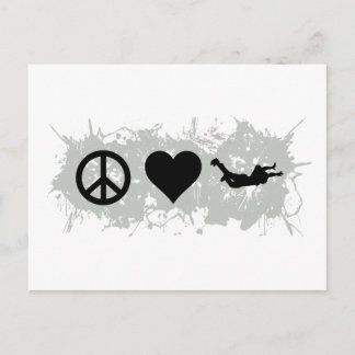 Cartão Postal Skydiving 1