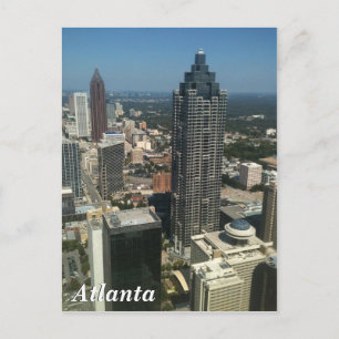 Cartão Postal Skyline Atlanta