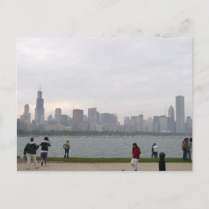 Cartão Postal Skyline Chicago