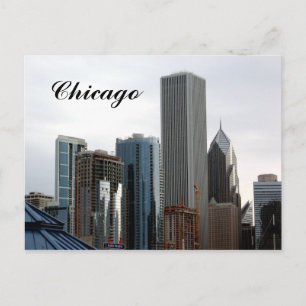 Cartão postal Skyline Chicago