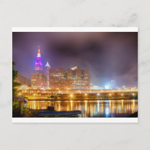 Cartão Postal skyline da cleveland ohio