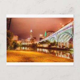 Cartão Postal skyline da cleveland ohio