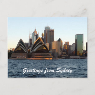 Cartão Postal skyline de ópera da sydney