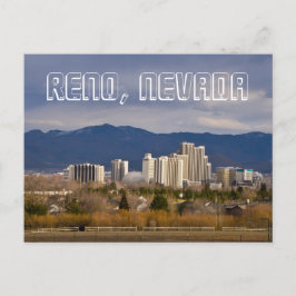 Cartão postal Skyline do Centro de Nevada