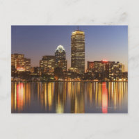 Skyline dos EUA, Massachusetts, Boston no