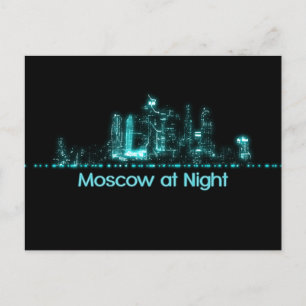 Cartão Postal Skyline Moscou