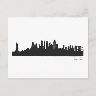 Cartão Postal Skyline Nova York