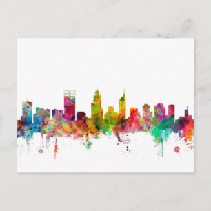 Cartão Postal Skyline Perth Austrália