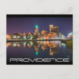 Cartão Postal Skyline Providence Rhode Island