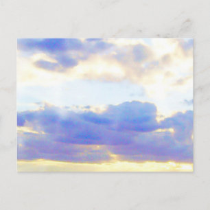 Cartão Postal Skyscape do elemento do ar