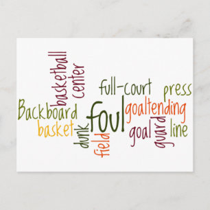 Cartão Postal Slam Dunk Dreams: Basquete - Jogo dos Campeões