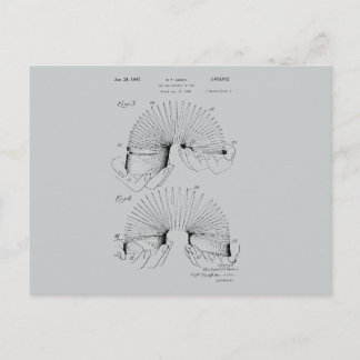 Cartão Postal Slinky Patent