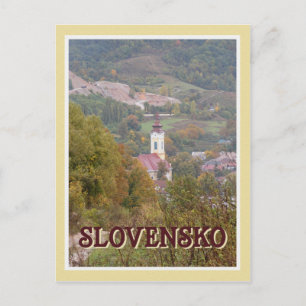 Cartão Postal Slovak Scene