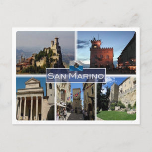 Cartão Postal SM San Marino -