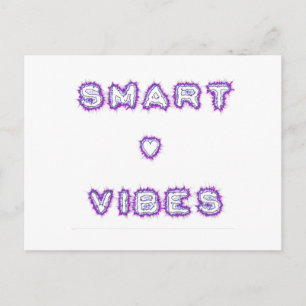 Cartão Postal Smart Vibes Cote Texto Design