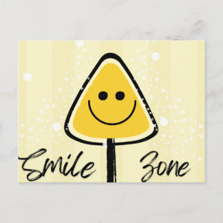Cartão Postal Smile Zone Postkarte – Lustige Gute-Laune-Karte