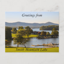 Cartão postal Smith Mountain Lake