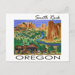 Cartão Postal Smith Rock ~ Oregon