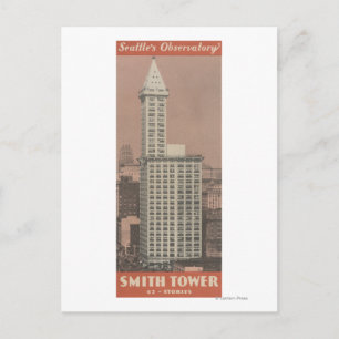 Cartão Postal Smith Tower, Observatório de Seattle