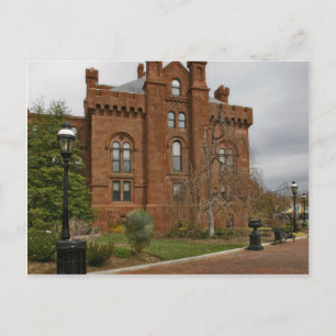Cartão Postal Smithsonian Castle