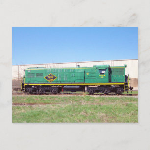 Cartão Postal SMS Railroad Lines Baldwin AS616 # 554