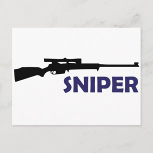 CARTÃO POSTAL **SNIPER**