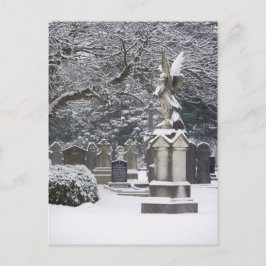 Cartão Postal Snow Angel