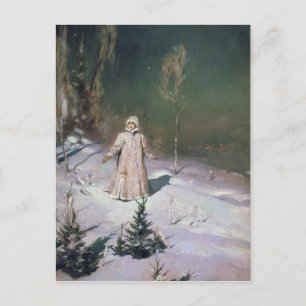 Cartão Postal Snow Maiden, 1899