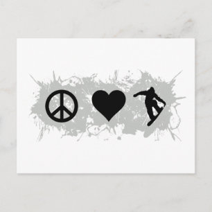 Cartão Postal Snowboard 3