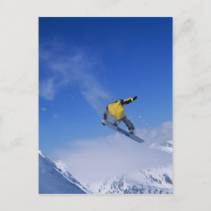 Cartão Postal Snowboard em Grizzly Gulch, Little Cottonwood