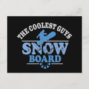 Cartão Postal Snowboard mais fixe do Cara