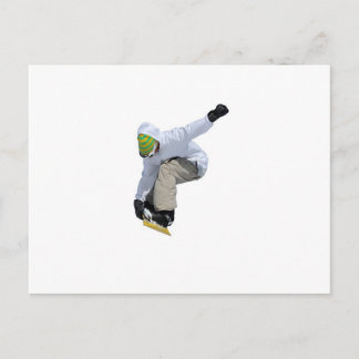 Cartão Postal snowboarder
