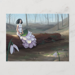 Cartão Postal Snowdrop