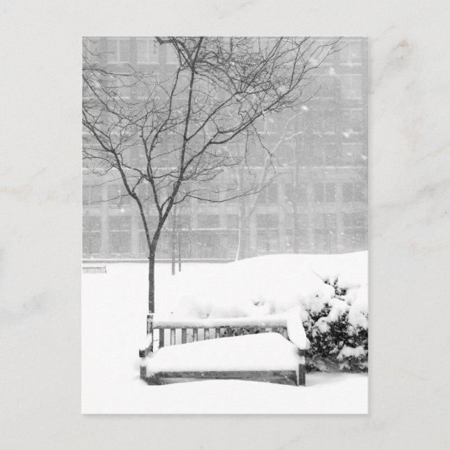 Cartão Postal Snowena III, Filadélfia (Frente)