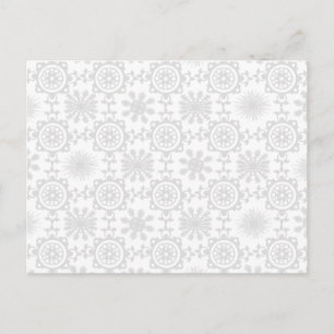 Cartão Postal Snowfill pálido