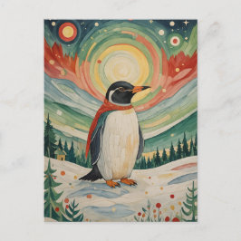 Cartão Postal Snowflake Soirée