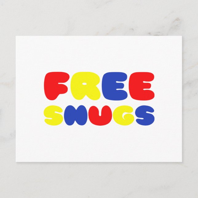 CARTÃO POSTAL SNUGS GRATUITOS (Frente)
