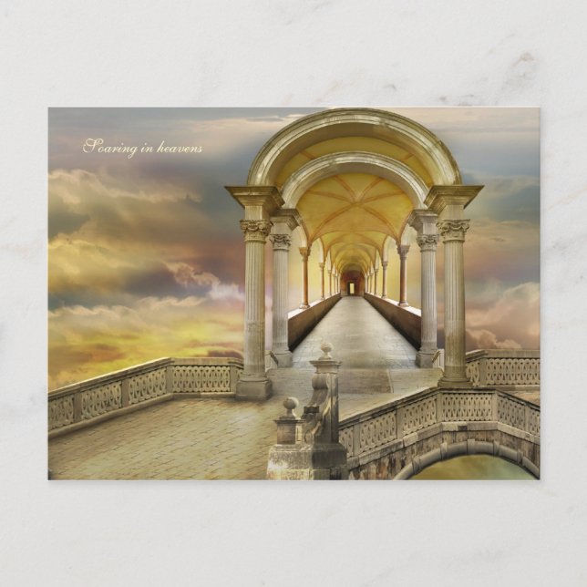 Cartão Postal Soar nos céus (Frente)