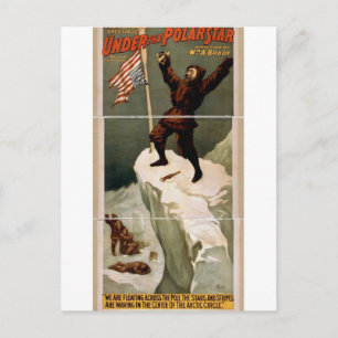 Cartão Postal Sob a estrela polarstar