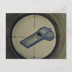 Cartão Postal Sob fogo