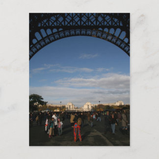 Cartão Postal Sob o Eiffel