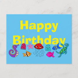 Cartão Postal Sob o mar