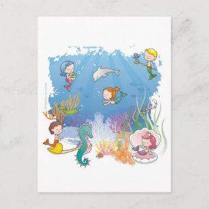 Cartão Postal Sob o mar