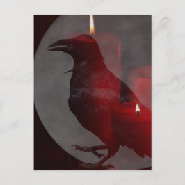 Cartão Postal "Sob o seu feitiço em vermelho"