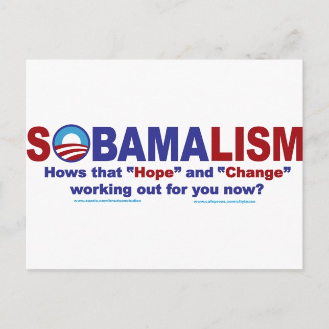 CARTÃO POSTAL SOBAMALISMO (Frente)